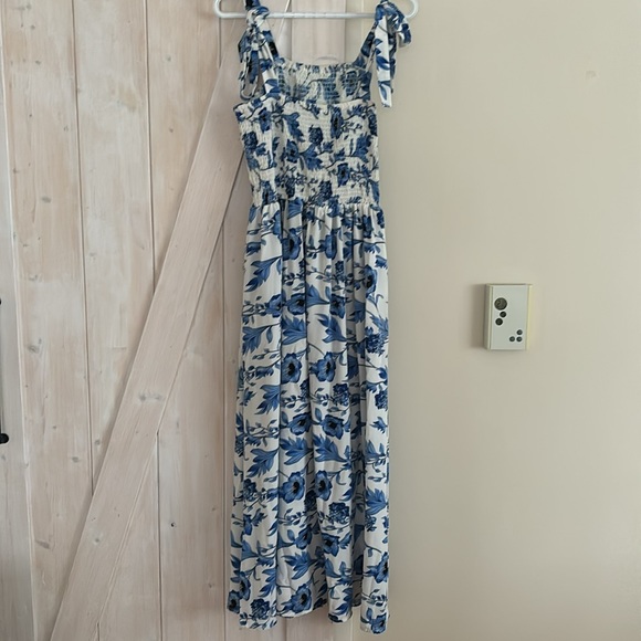 Blue Long Dress - Picture 2 of 3